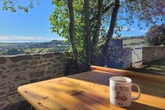 Vue sur la campagne environnante