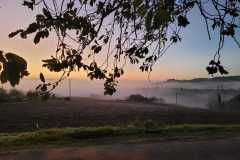 Vue sur la campagne environnante