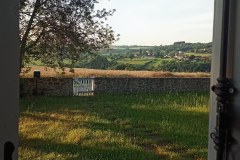 Vue sur la campagne environnante