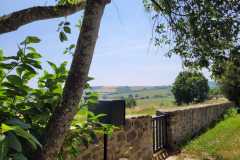 Vue sur la campagne environnante
