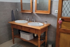 Salle d'eau double vasque