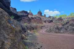 À l'intérieur du volcan de Lemptégy